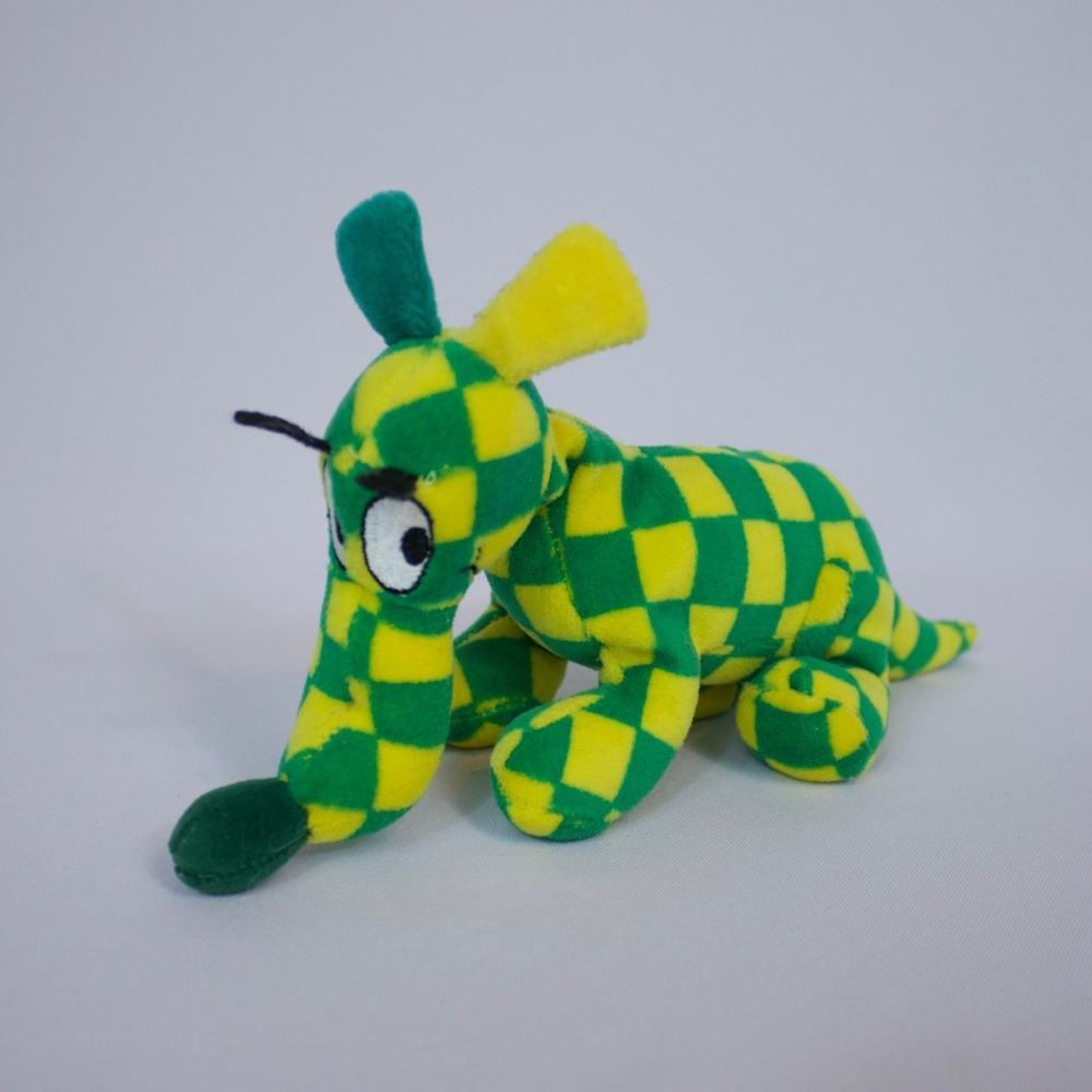 Disney Store Winnie the Pooh Woozle #3 Bean Bag Stuffed Plush Toy 8"